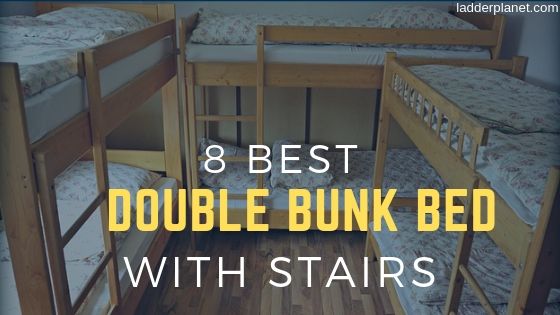 Double Bunk Beds with Stairs